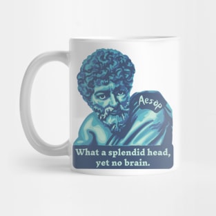 Aesop Portrait and Quote Mug